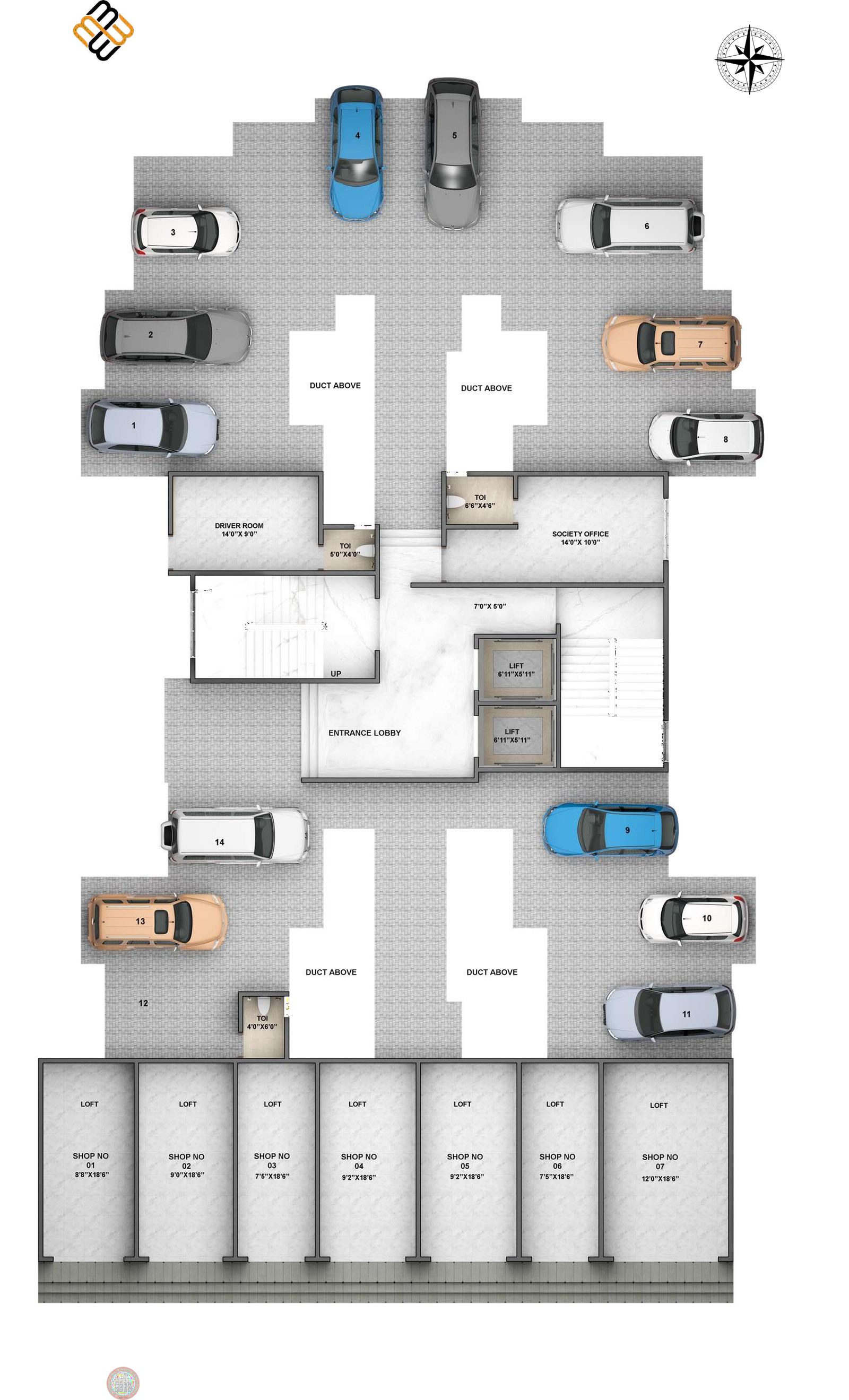 Tower M Floor Plan